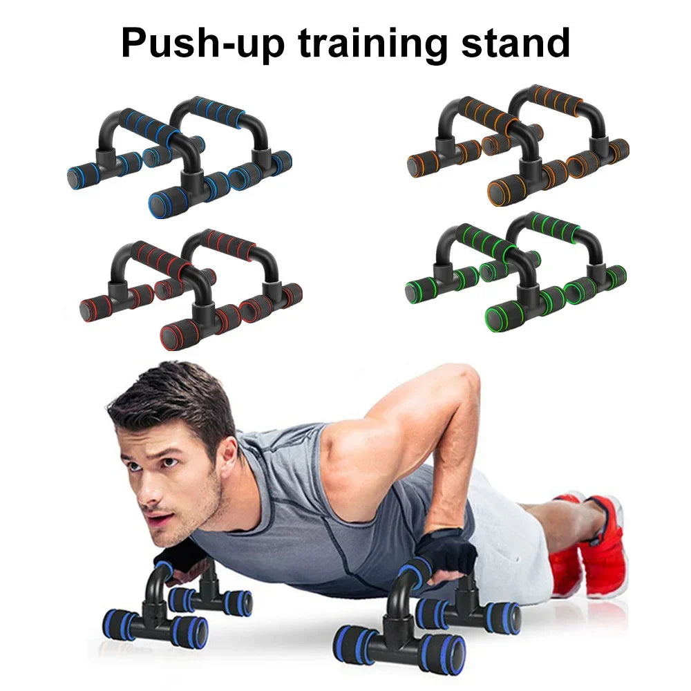 Liegestützgriffe 1 Paar - Push-Up Bars mit Schaumstoff-Griff für Brust & Muskeltraining