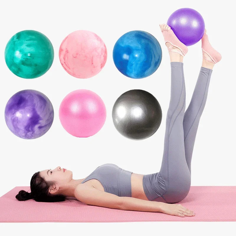 Pilates Ball 25cm - Yoga Balance Ball für Core Training & Fitness
