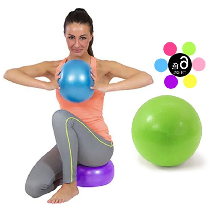 Pilates Ball 25cm - Yoga Balance Ball für Core Training & Fitness