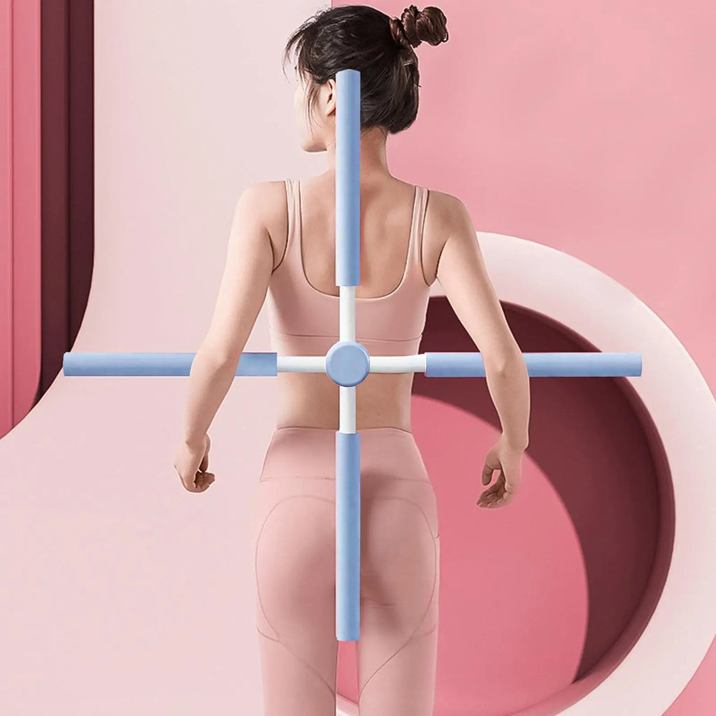 Yoga Haltungskorrektur-Stab - Teleskop Pilates Posture Corrector für Fitness & Training