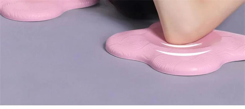 Pilates Knieschoner 2er Set - Rutschfeste TPE Schaumstoff Pads für Yoga & Fitness