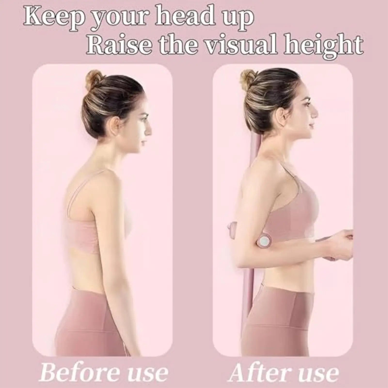 Yoga Haltungskorrektur-Stab - Teleskop Pilates Posture Corrector für Fitness & Training