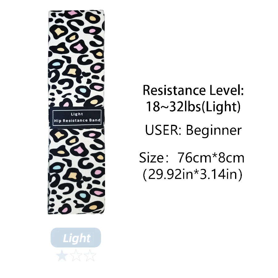 Resistance Bands Fitnessband, Fitnessbänder Stoff Widerstandsbänder für Krafttraining Muskelaufbau Hip Beintraining, Gymnastikband für Workout Yoga Pilates