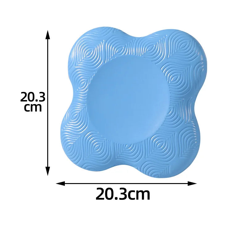 Pilates Knieschoner 2er Set - Rutschfeste TPE Schaumstoff Pads für Yoga & Fitness