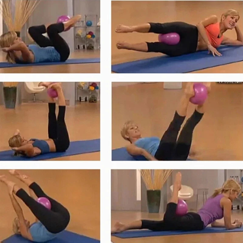 Pilates Ball 25cm - Yoga Balance Ball für Core Training & Fitness