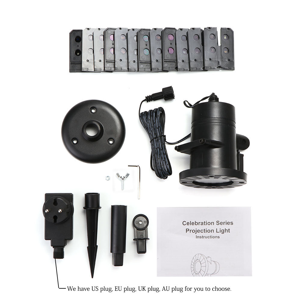 Wasserdichter LED-Laserprojektor – Garten- & Außenbeleuchtung