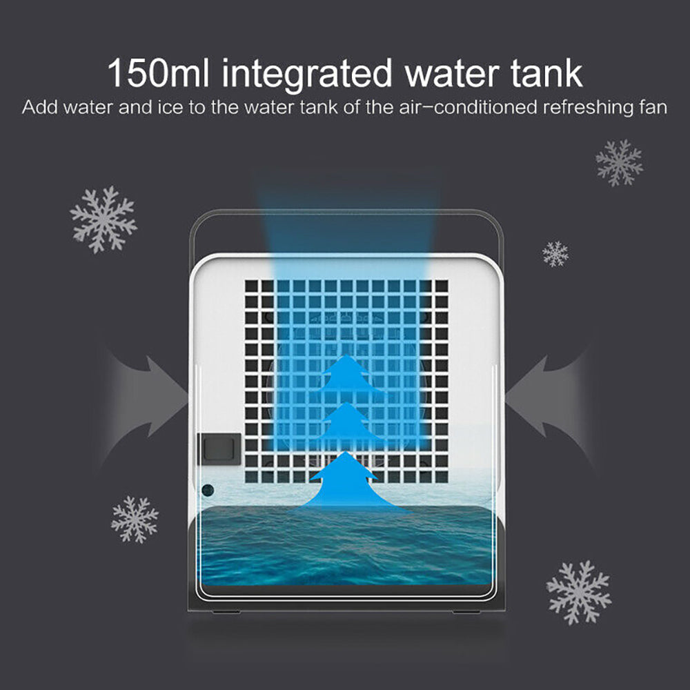 USB Mini Negativ-Ionen Kühlventilator Klimagerät
