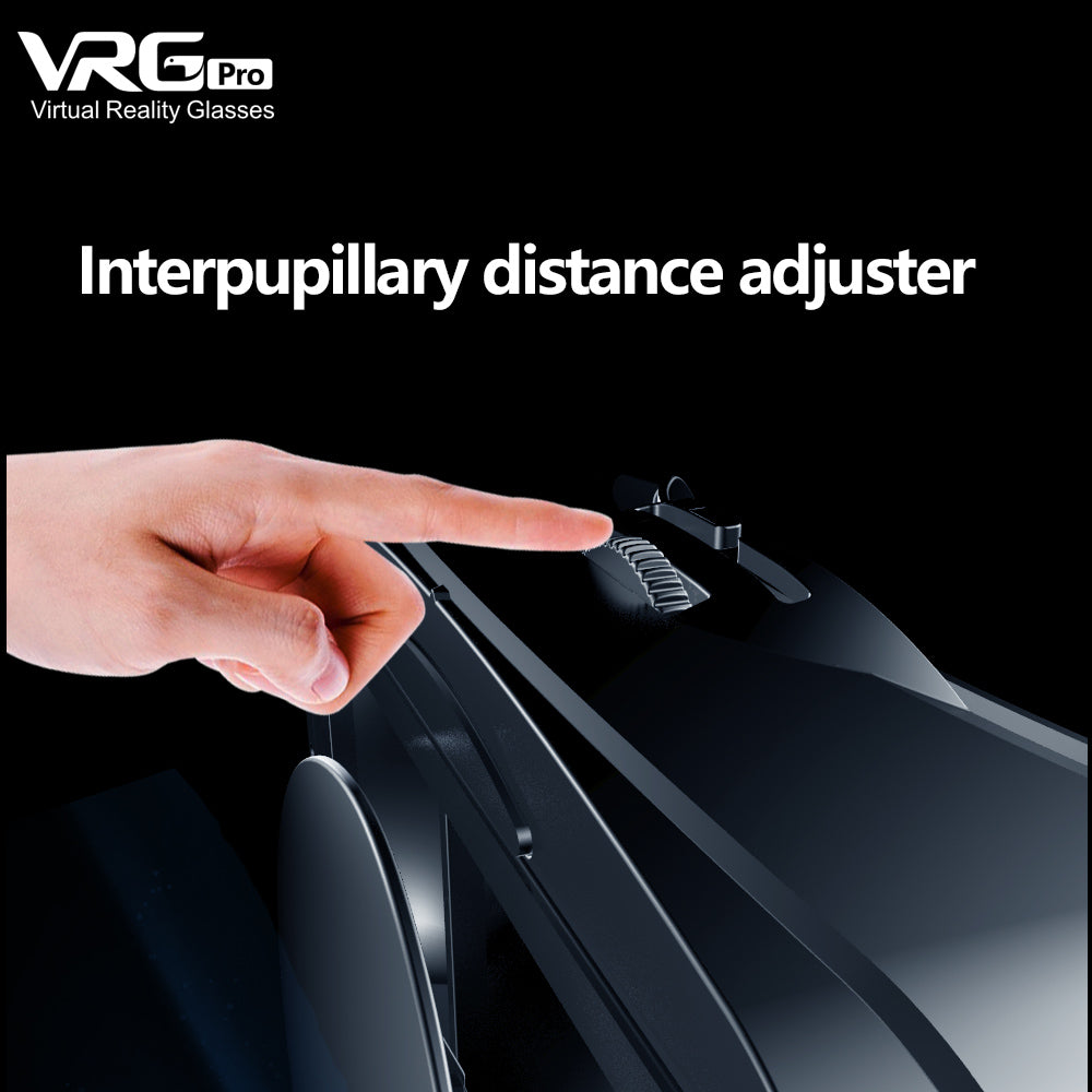 Großbildschirm-Virtual-Reality-Headset – Intelligente 3D-VR-Brille