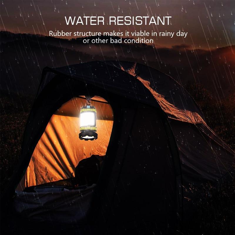 Handgehaltene multifunktionale LED-Campinglampe – wasserdichte Laterne